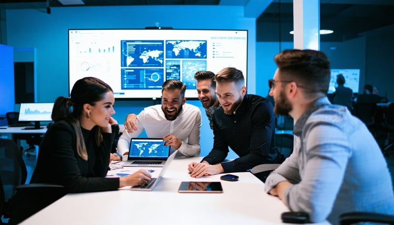 Coretech BPO LLC team collaborating on innovative digital solutions